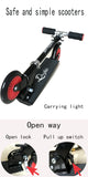 Aluminum Scooter Adjustable Kids Pedal Scooter Folding Kids Scooter