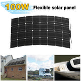 DGSUNLIGHT 100w 200w 12v portable Solar Panel Flexible 16V 800W plate