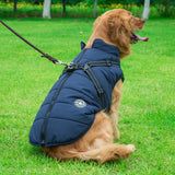 Waterproof Warm Dog Jacket Vest Winter Dog Clothes