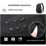 Waterproof 20 Inch Laptop Backpacks USB Charging School Bag
