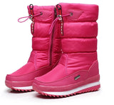 Women Snow Boots Platform Winter Boots Thick Plush Waterproof Non-slip