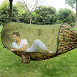 Anti-flip Safety Camping Hammock Double Portable Hammocks with Mosquito/Bug