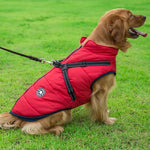 Waterproof Warm Dog Jacket Vest Winter Dog Clothes