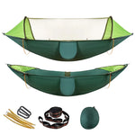 Anti-flip Safety Camping Hammock Double Portable Hammocks with Mosquito/Bug