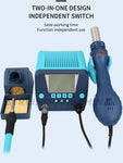 BAKON 2-in-1 High Power Soldering Station Electric Soldering Iron Hot Air Gun