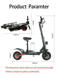 Electric Scooter 1000-6000W Dual Motor Electric Scooters