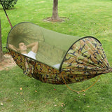 Anti-flip Safety Camping Hammock Double Portable Hammocks with Mosquito/Bug