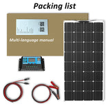 DGSUNLIGHT 100w 200w 12v portable Solar Panel Flexible 16V 800W plate