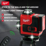 Milwaukee Original Laser Level Green 16 Lines 4D Self Leveling 360 Horizontal And Vertical