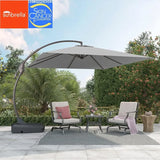 Grand patio 10x10 FT Patio Offset Umbrella Large Square Aluminum Cantilever Umbrella