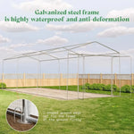 30x10x8.5FT Large Walk-in Tunnel Greenhouse for Outdoors, Heavy Duty Greenhouse