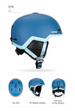 COPOZZ Ski Helmet Half-covered Anti-impact Skiing Helmet