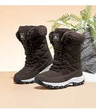 Women Platform Snow Boots Thick Plush Non-slip Boots