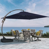 Grand patio 10x10 FT Patio Offset Umbrella Large Square Aluminum Cantilever Umbrella