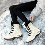 New Winter Women Boots High Quality Keep Warm Mid-Calf Snow Boots Women Lace-up