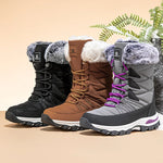 Women Platform Snow Boots Thick Plush Non-slip Boots