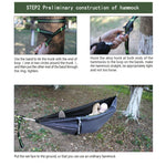 Portable Camping Mosquito Net Hammock Outdoor Garden Travel Sleeping Hanging Hammocks