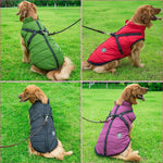 Waterproof Warm Dog Jacket Vest Winter Dog Clothes