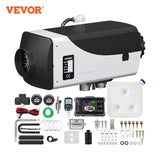 VEVOR 5KW Car Heater 12V Diesel Air Heater With LCD Switch Silencer for RV