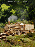3D Puzzle Movable Steam Train Car ,Jeep Assembly Toy Gift for Children