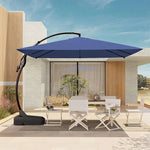 Grand patio 10x10 FT Patio Offset Umbrella Large Square Aluminum Cantilever Umbrella