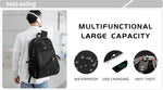 Waterproof 20 Inch Laptop Backpacks USB Charging School Bag