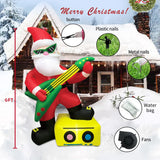 Christmas Santa Claus Inflatable Decoration for Home Outdoor Xmas