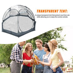 Transparent Thickened PVC Starry Star Tent Portable Spherical Outdoor Camping Tent Quick Opening