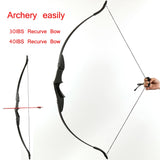 Huntingdoor 30lbs/40lbs Recurve Bow and Arrows Set Right Hand& Left Hand