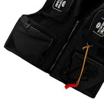 Professional Fishing Life Vest Multi-pocket Detachable Large Buoyancy Assist Comfortable