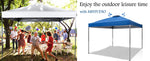 10x10 Outdoor Pop-Up Canopy Tent Easy Set-up Straight Leg Folding Instant Shelter