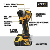 Dewalt 20V Drill Driver Electric Screwdriver Brushless Cordless Hand Drill Combo Kit