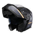 Motorcycle Helmet Dual Visor Modular Flip up Full Face Helmet