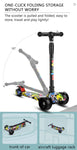 Children Scooter 3 Wheel Scooter with Flash Wheels Kick Scooter for 2-12 Year