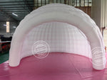 Portable White LED Lighting Inflatable Igloo Dome Tent Marquee Canopy Shelter