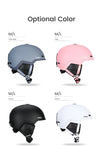 COPOZZ Ski Helmet Half-covered Anti-impact Skiing Helmet