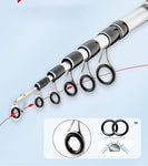 2024 New Lure Fishing Rod Set 1.5-2.4m Carbon Fiber Fishing Rod