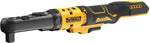 DEWALT 20V MAX XR Cordless Ratchet 3/8" and 1/2"