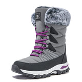 Women Platform Snow Boots Thick Plush Non-slip Boots