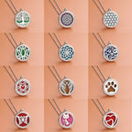 10PCS/LOT Wholesale Aromatherapy Necklace Lockets Tree of Life