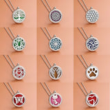 10PCS/LOT Wholesale Aromatherapy Necklace Lockets Tree of Life