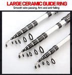 2024 New Lure Fishing Rod Set 1.5-2.4m Carbon Fiber Fishing Rod