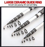 2024 New Lure Fishing Rod Set 1.5-2.4m Carbon Fiber Fishing Rod