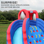 Ultra Climber Inflatable Water Slide Park Heavy-Duty for Outdoor Fun