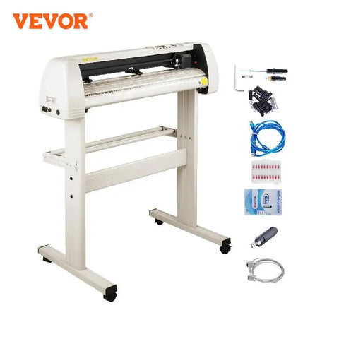 VEVOR 28 / 34 Inch Vinyl Cutter Plotter Sign Cutting Machine with 20 Blades