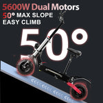 11 Inch 60V 5600W Electric Scooter 80km/h Fast E Scooter for Off Road