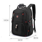 Waterproof 20 Inch Laptop Backpacks USB Charging School Bag