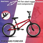 20 inch Freestyle Kids BMX Bike Beginner-Level to Advanced Riders