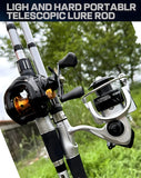 2024 New Lure Fishing Rod Set 1.5-2.4m Carbon Fiber Fishing Rod