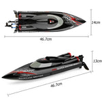 WLtoys  RC Racing Boat Brushless High Speed 2.4GHz Remote Control Speedboat